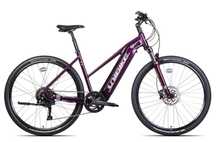 Rower elektryczny Unibike Falcon LDS burgundowy 19" P