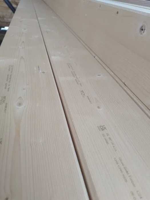 Kantówka 14x14 sucha klejona strugana