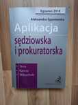 Aplikacja sędziowska i prokuratorska Egzamin 2018