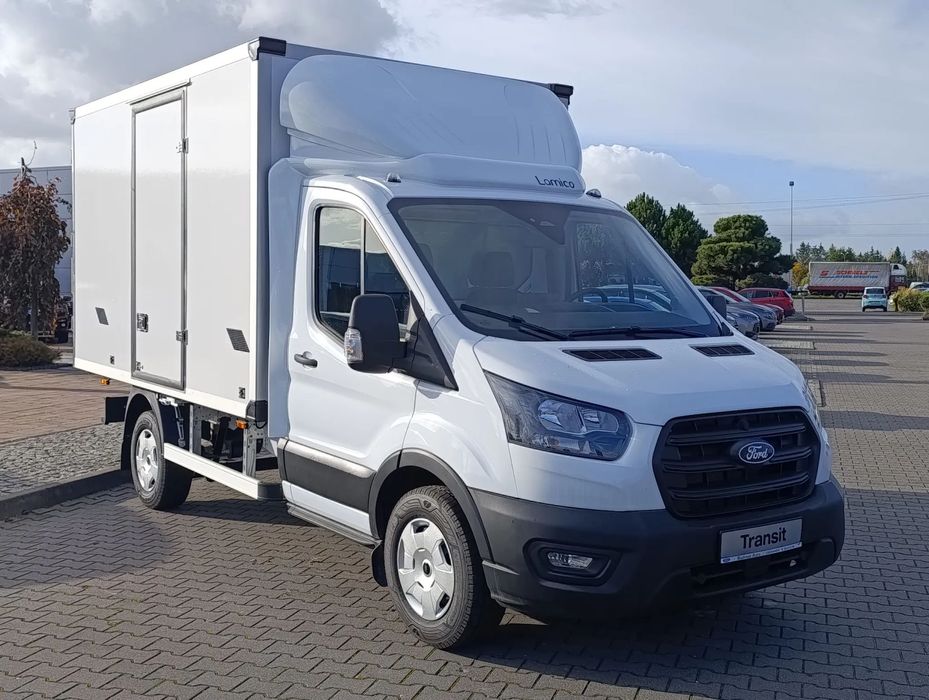 Ford Transit podwozie  Ford Transit podwozie L2 + KONTENER IZOTERMICZNY! 130 KM