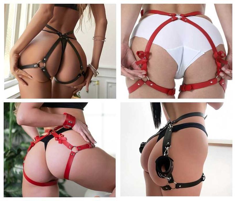 Портупея, гартеры, сексуальное, нижнее женское белье, еротична білизна