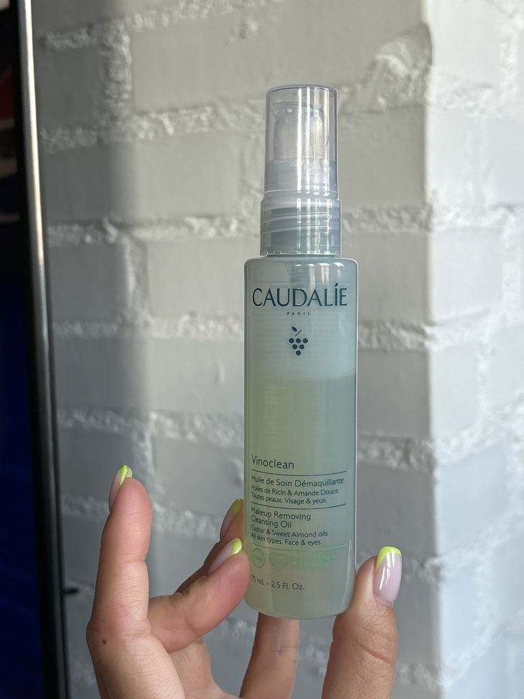 Caudalie Vinoclean olejek do demakijażu z pompką miniaturka mini 75ml
