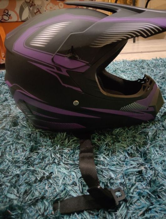 Мото кроссовый шлем