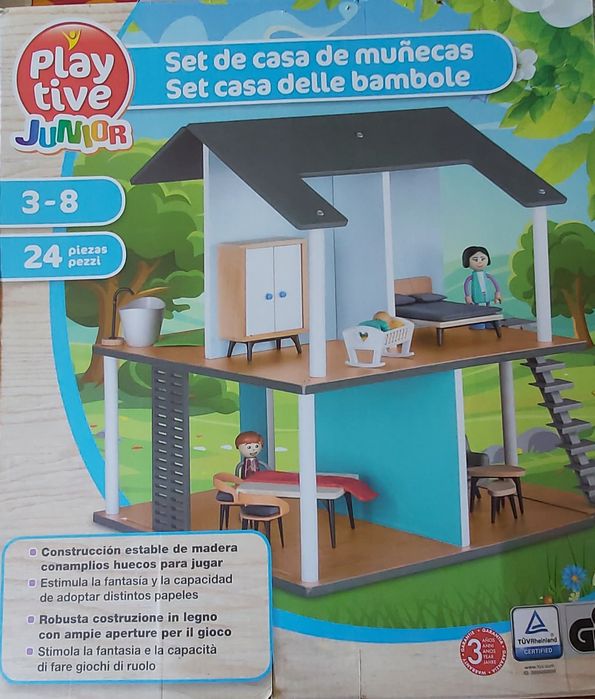 Casa de bonecas para brincar