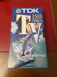 Cassete VHS TDK 180 minutos