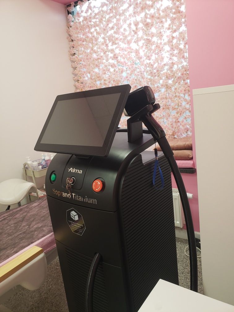 Laser diodowy do depilacji Soprano Titanium 755/808/1064 nm 4000W