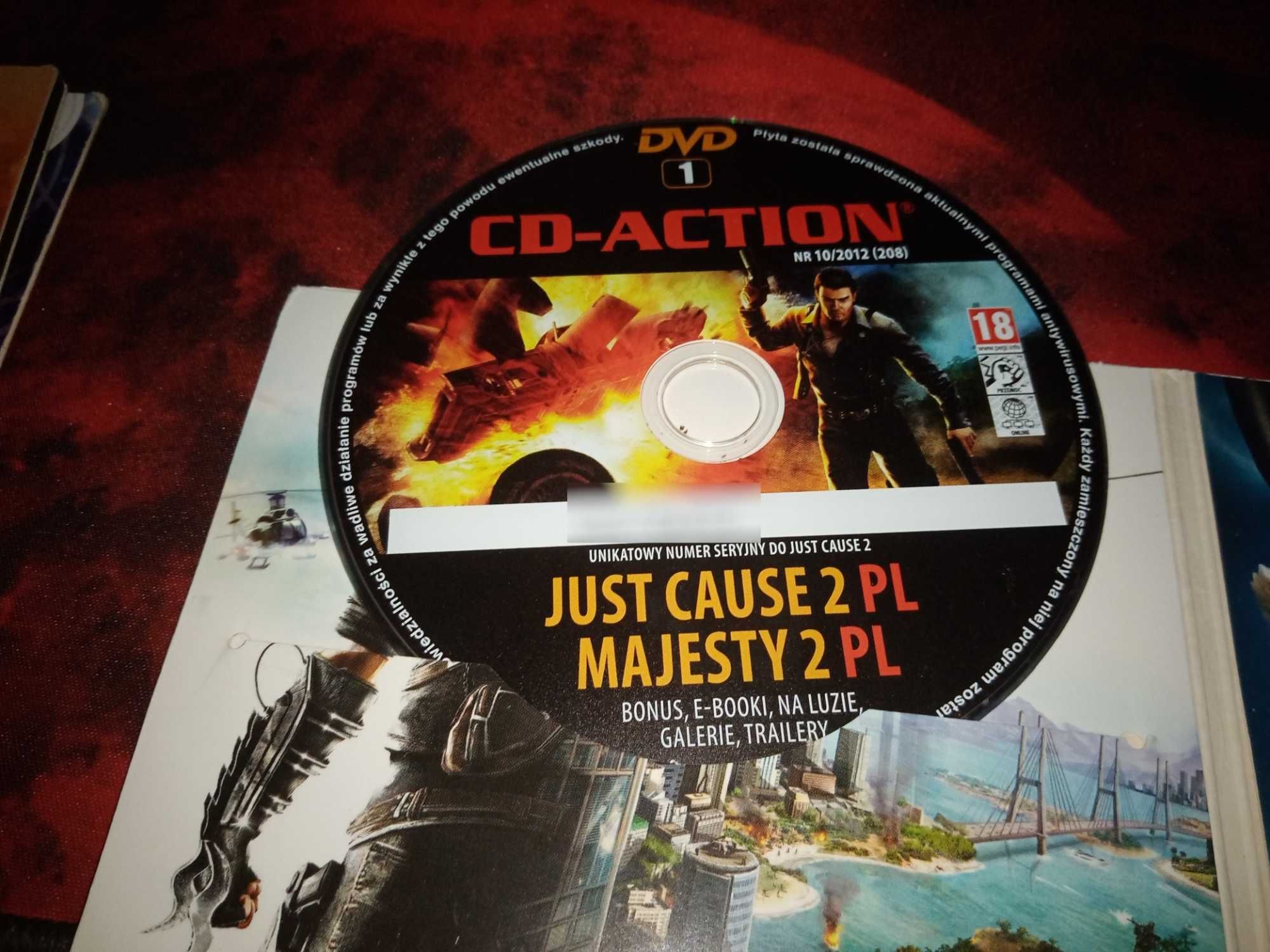 CD-ACTION 10/2012 #208 - Just Cause 2 PL, Majesty 2 PL, MDK2 HD