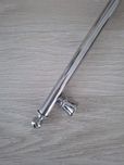 Reling uchwyt 59,5 cm stal chromowana retro