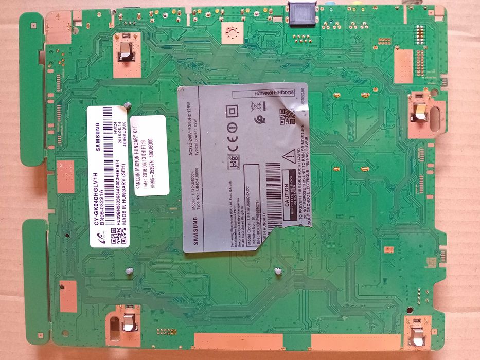 placa de video para tv Samsung ue40ku6000k