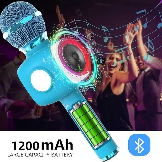 Wireless Bluetooth Karaoke Microphone