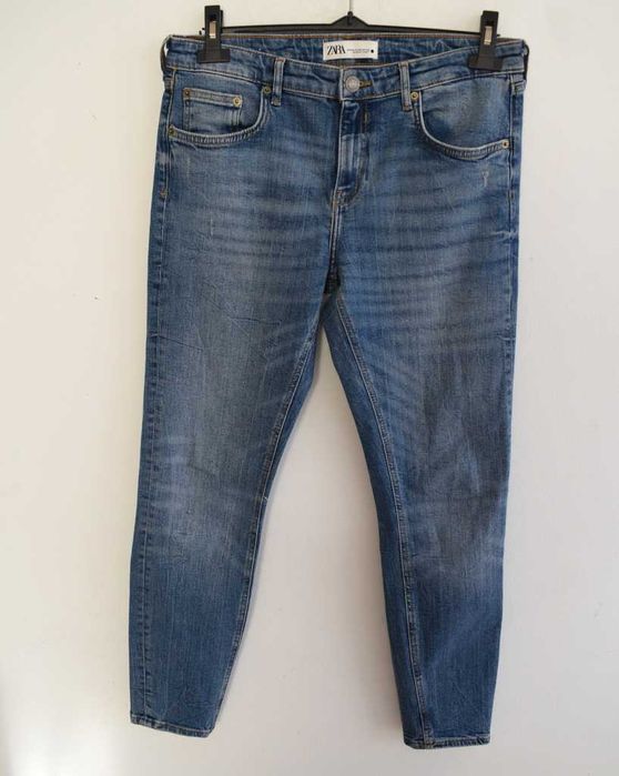 Zara e42 w32 s m spodnie jeansy klasyczne rurki