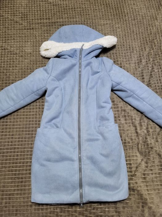Куртка зимня замшева