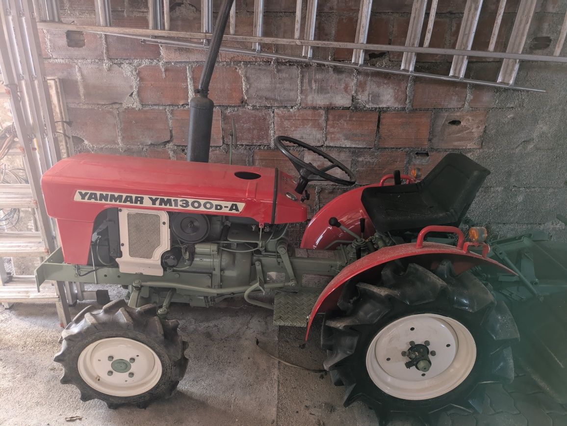 Trator YANMAR YM1300 + Fresa