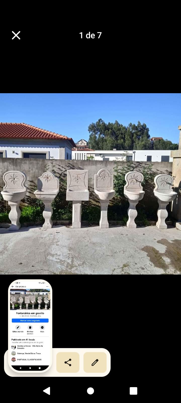 Fonte de granito