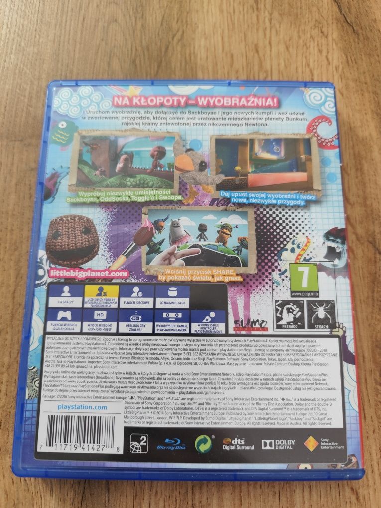 Gra PS4 Little Big Planet 3