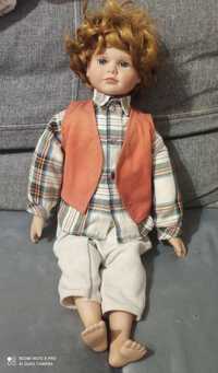 Porcelanowy chłopiec lalka 47cm