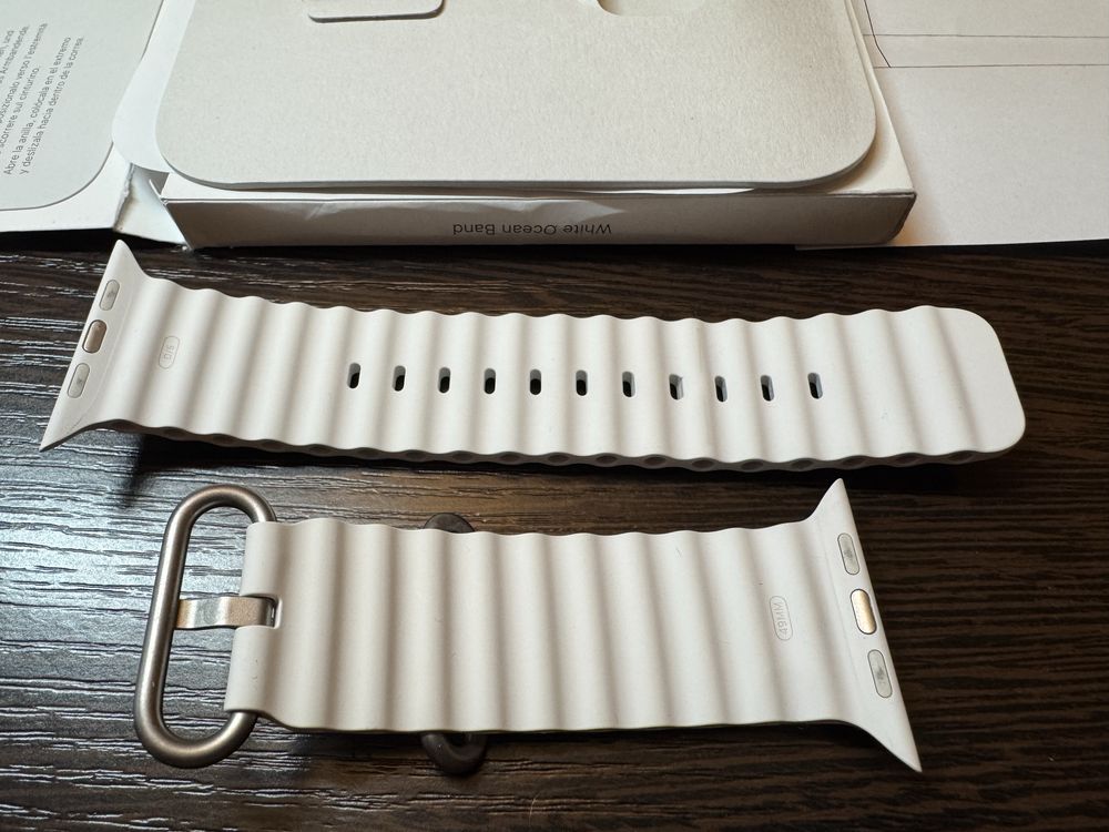 Apple Ocean Band для Watch 49mm - White [MQE93)
