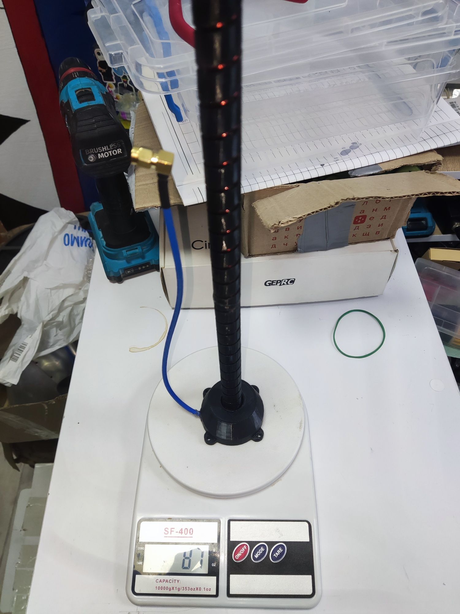 Антена Helix, 4,9- 6,1 ghz, 18 dBi