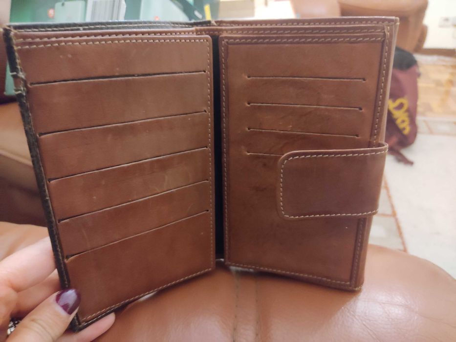 Porta Moedas em pele