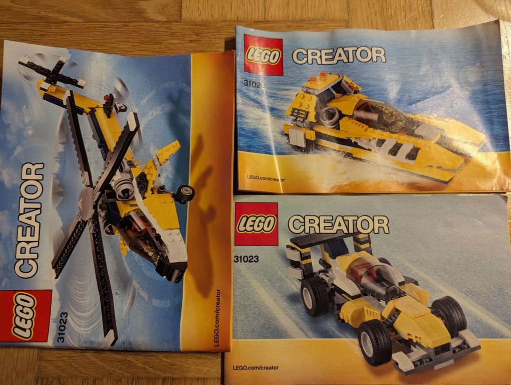 LEGO Creator 31023, 3w1