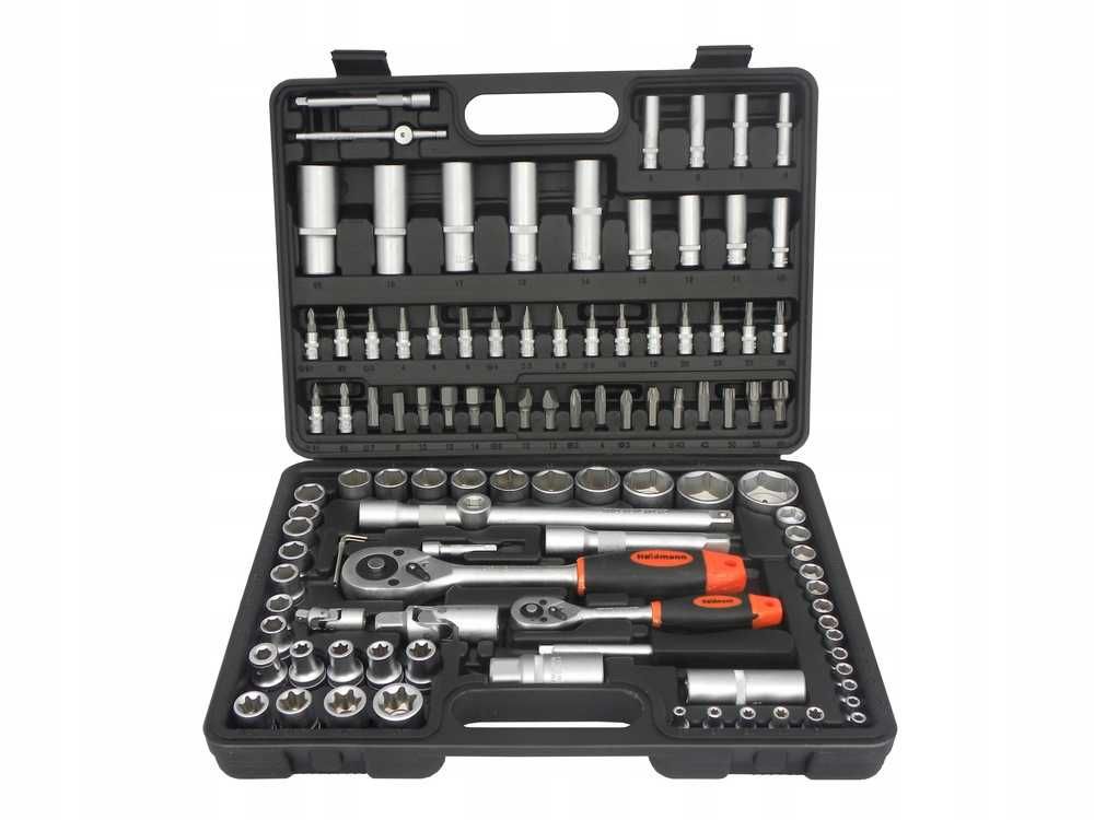 Zestaw kluczy nasadowych klucze 108 elementów 1/4",1/2",torx,typ H