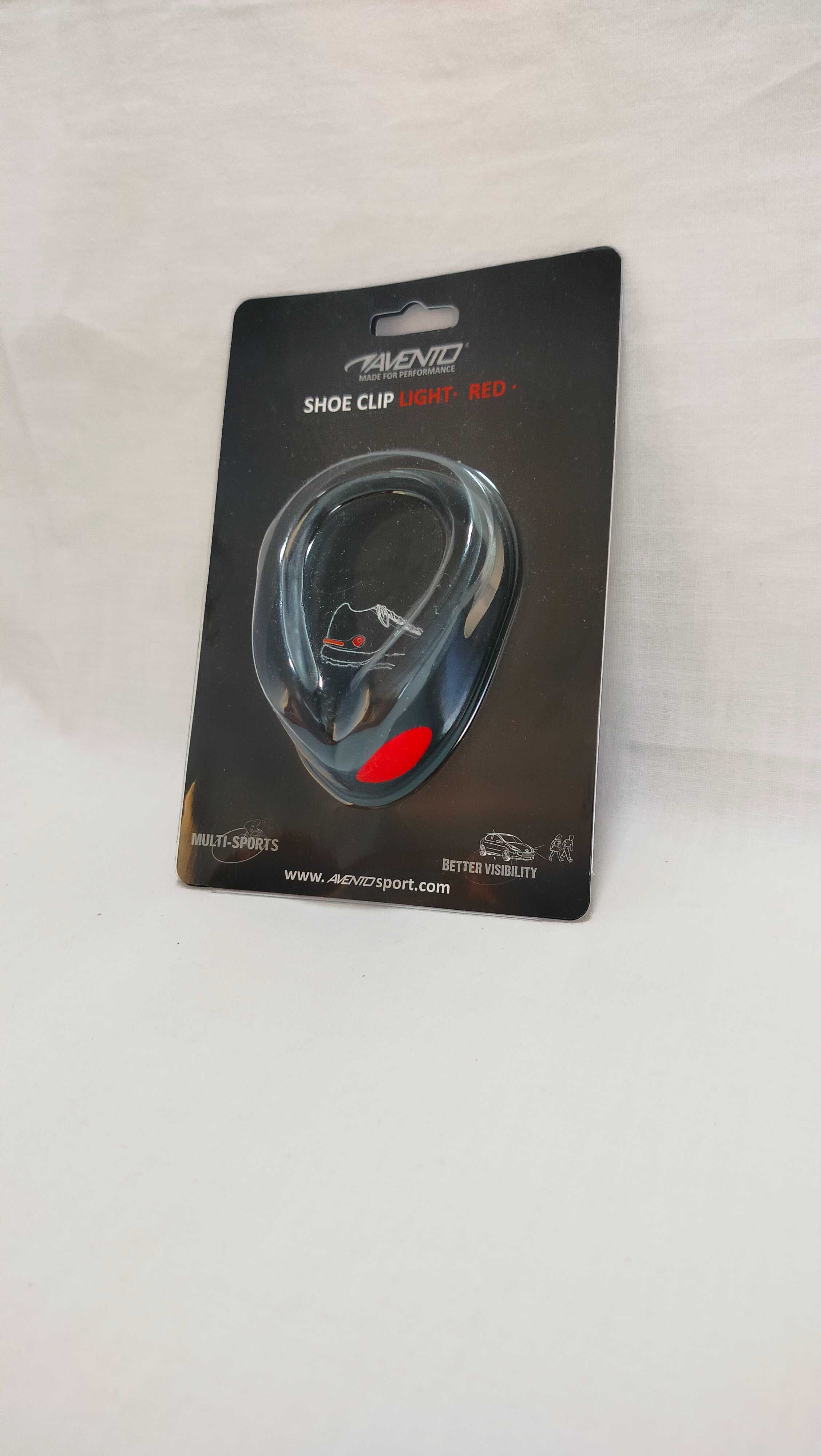 Opaska odblaskowa świecące LED na buty Avento