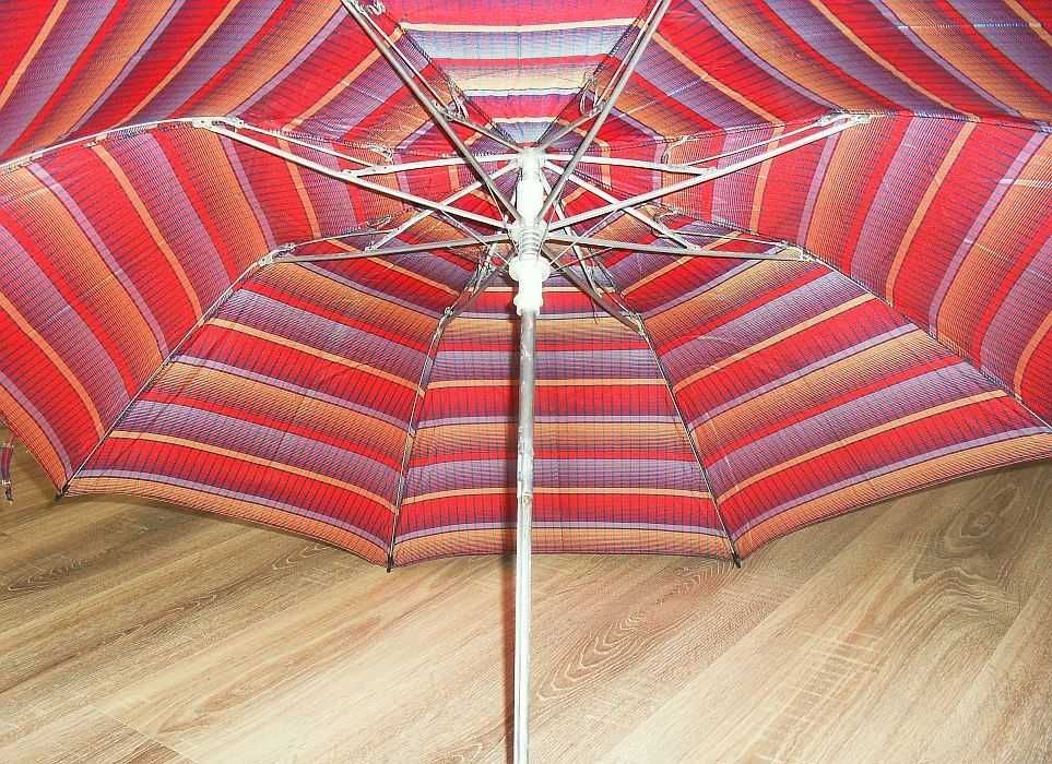 Parasolka damska, mocna, składana, parasol PROFI automat RETRO PRL