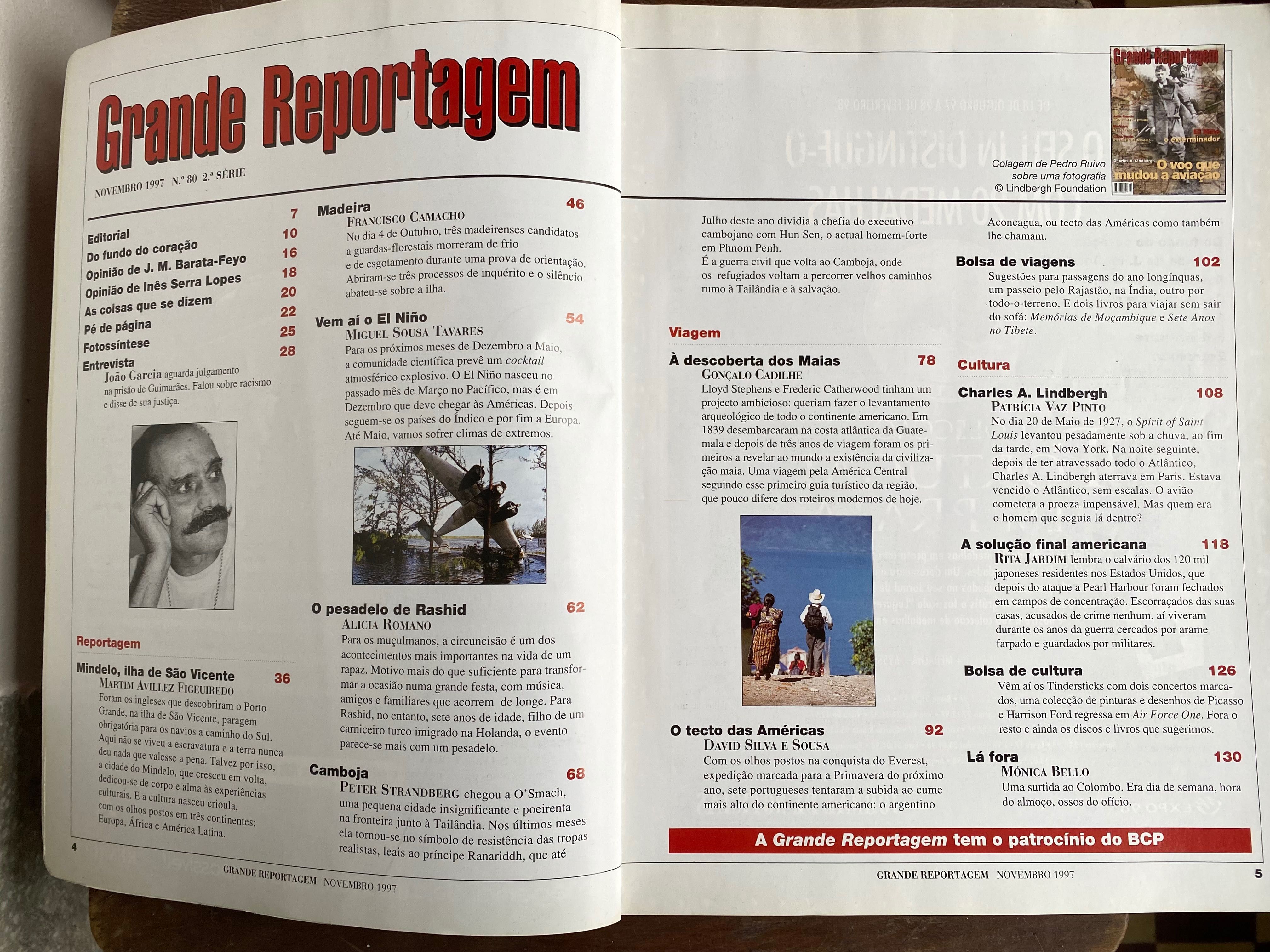 Lote 5 Revistas “Grande Reportagem”