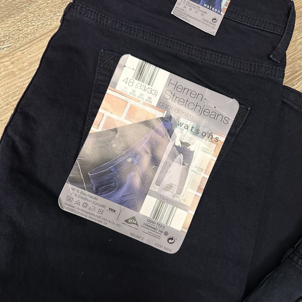 Чоловічі Джинси ,штани Watsons в темно синьому кольорі нові ,розмір 48