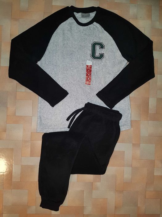 Мега теплый пушистый комплект, пижама меховушка, плюш Primark М р-р