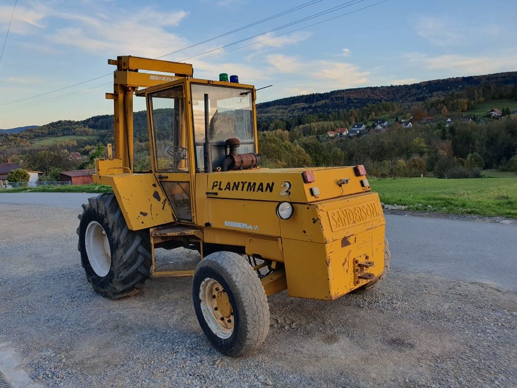 Wózek widłowy terenowy Sanderson 26 Przesuw boczny Manitou Jcb