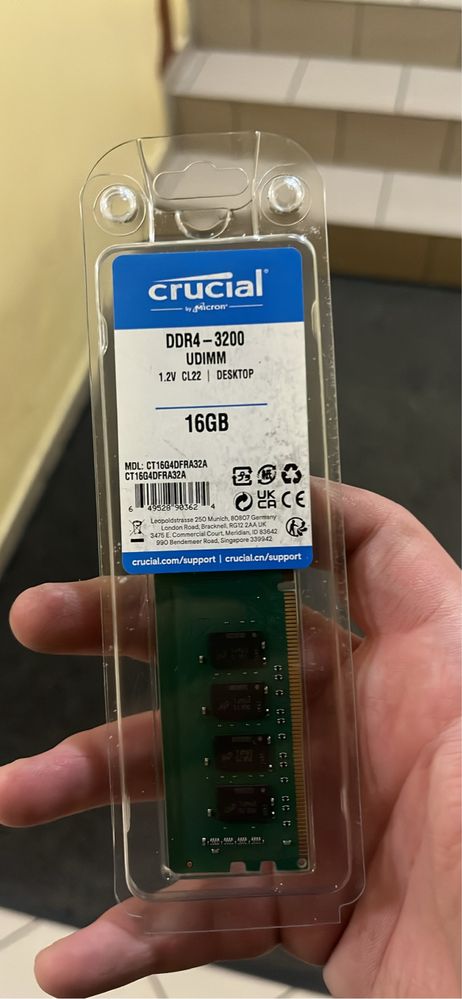 DDR4-3200 UDIMM 16GB