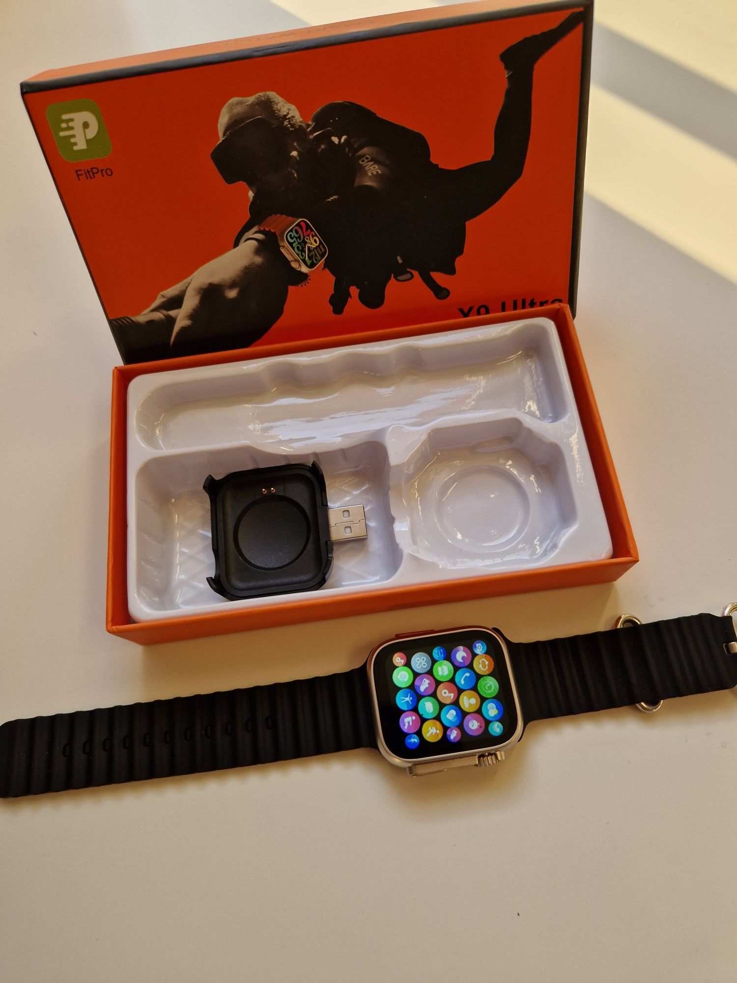 Smartwatch czarny