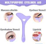Szablon silikonowy do eyliner, ust