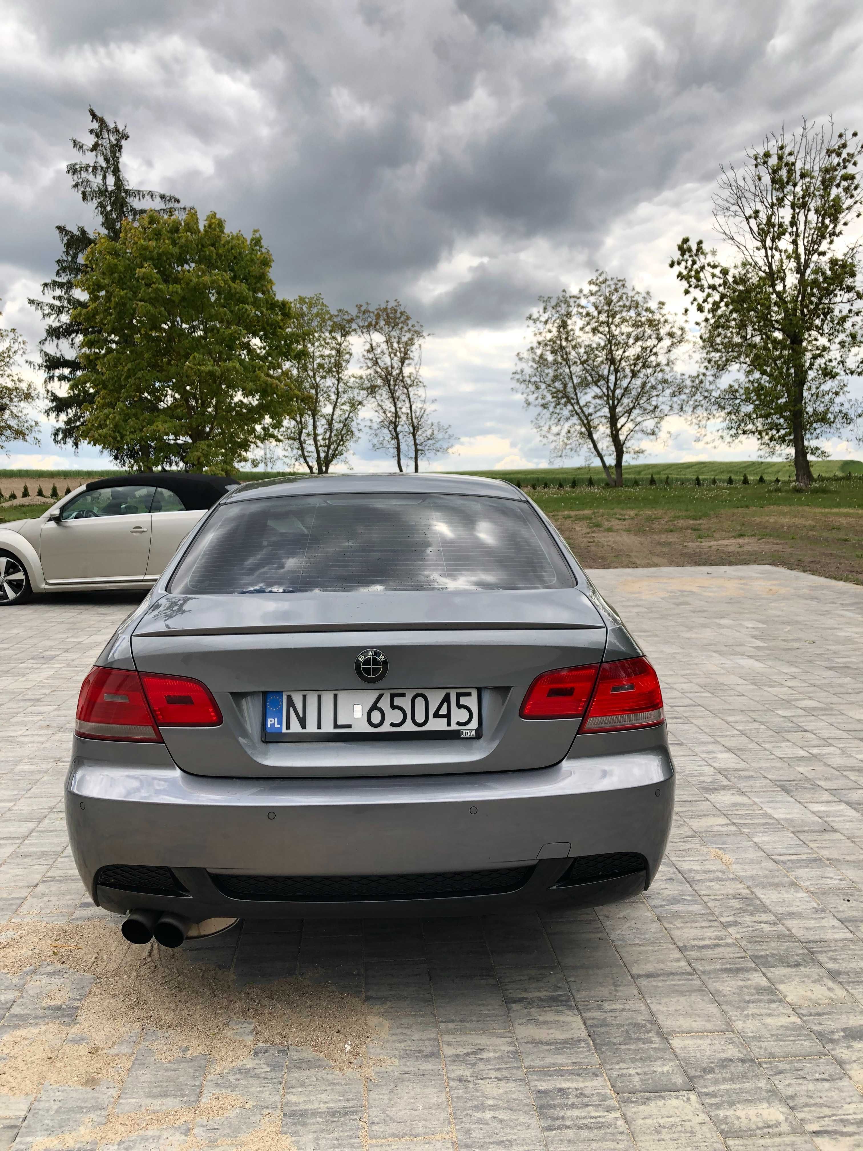 BMW Seria 3 BMW E92 Coupe, fotele sport, skóra, felgi 19, manual