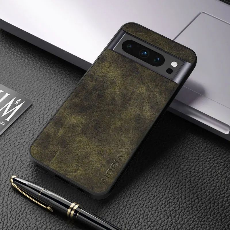 Протиударний шіряний чохол Google Pixel 6 A PRO AIORIA LEATHER