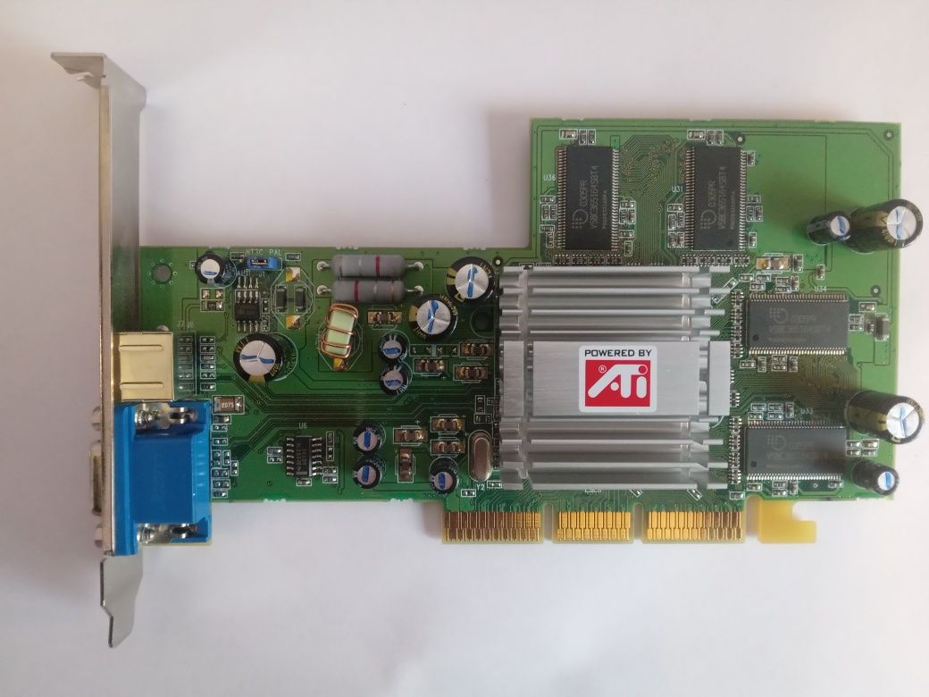 Видеокарта ATI RADION 9000, 64Mb DDR TVO