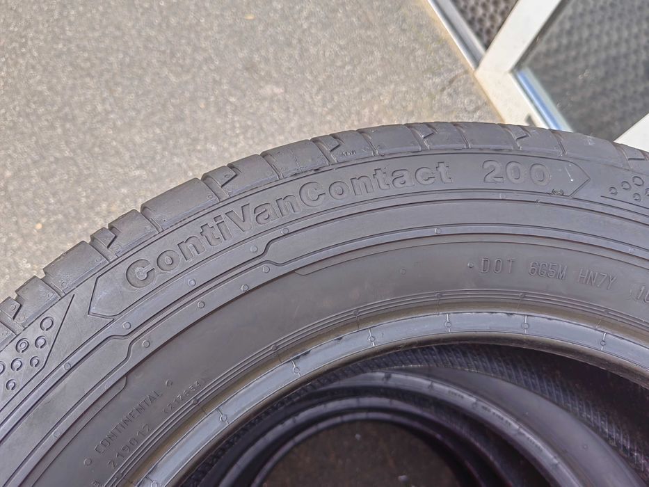 215/60R16 99H Continental ContiVan Contact 200 komplet lato KL29 K5