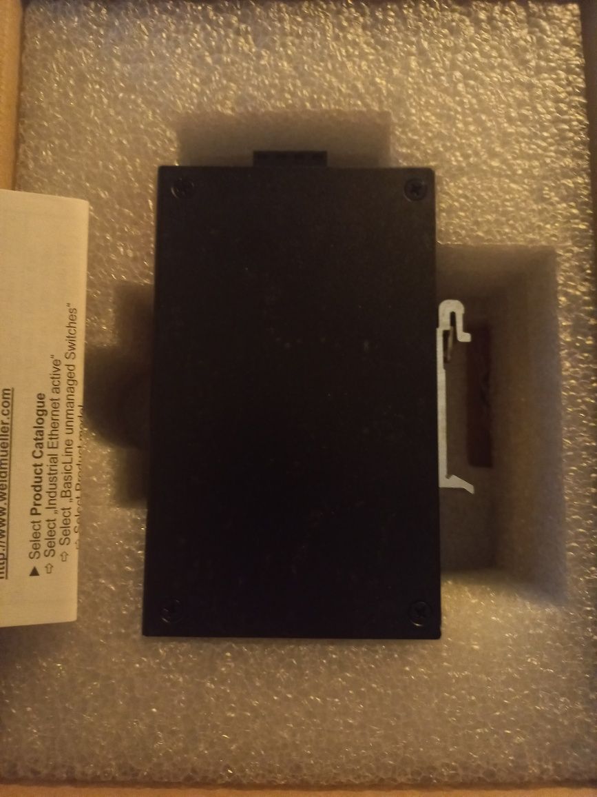 Rede Switch - sem gestão 8 Portas IP30
