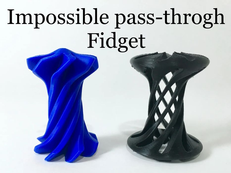 Espiral "Fidget" de Passagem Impossível