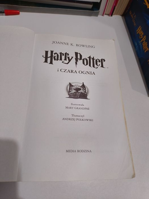 J. K. Rowling Harry Potter i Czara Ognia