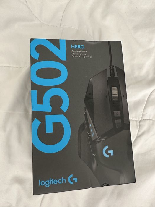 Logiteth G502 novo  na caixa