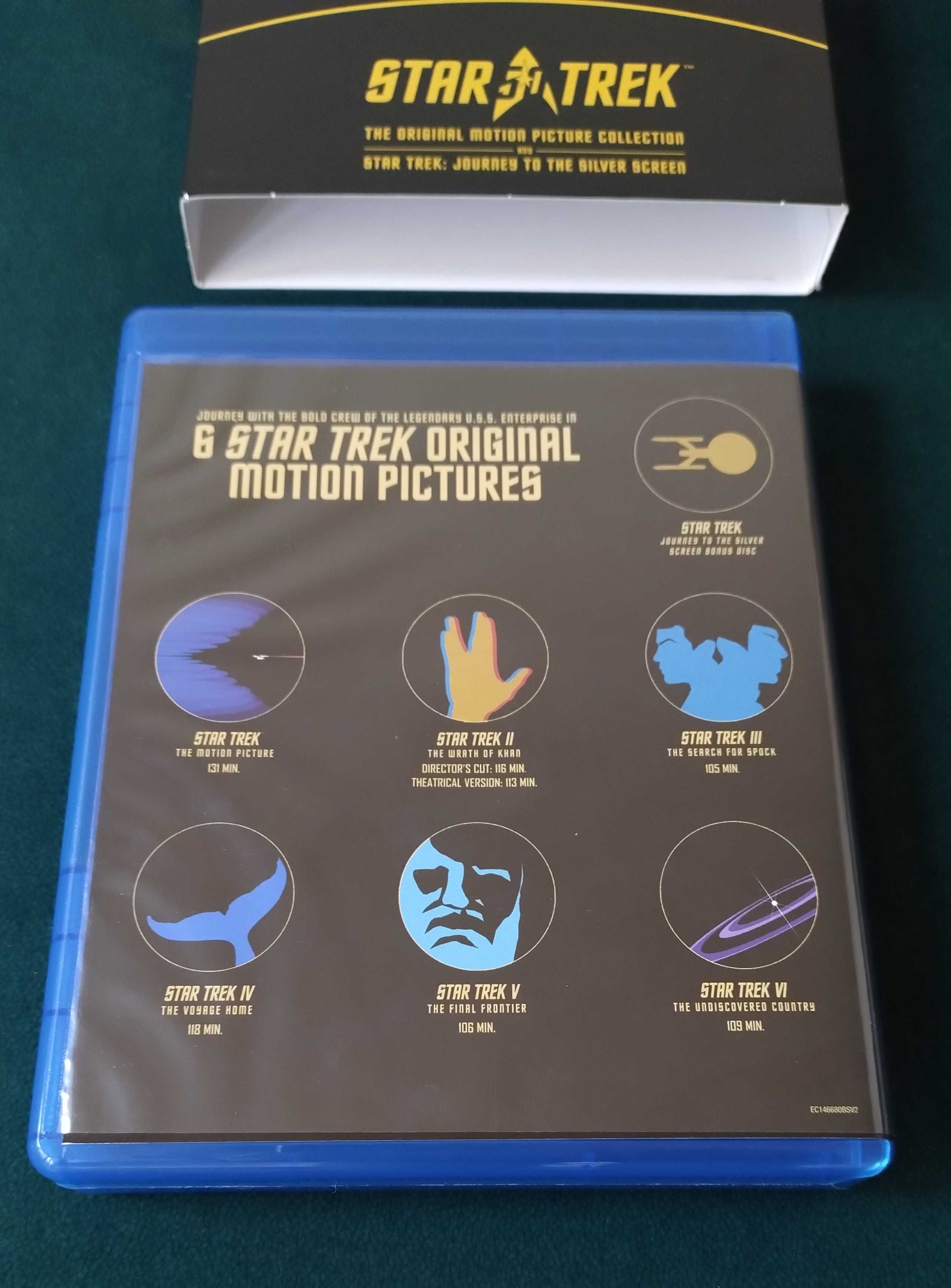 Star Trek 50th Anniversary TV and Movie Collection płyta Blu-ray box