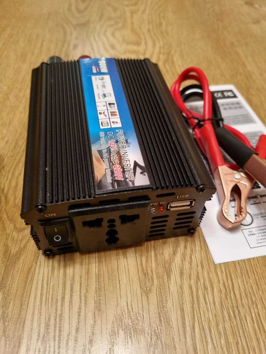 Інвертер/Інвертор/Перетворювач/Inverter 500W/1000W 12V-220V (DC-AC)