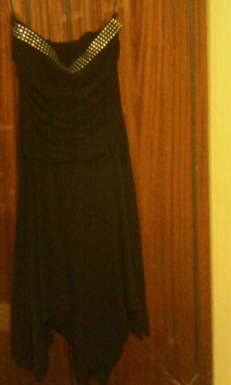 Сукня чорна італійська сарафан 44/S розмір