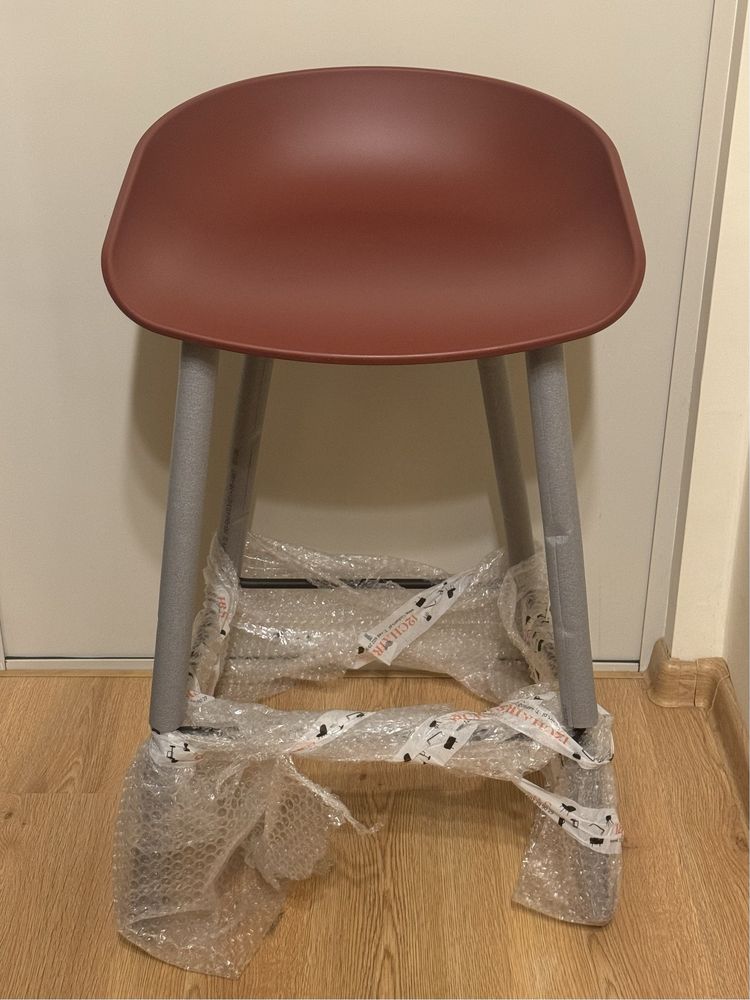 Hoker, krzesło barowe HAY AAS 38 low 65 cm