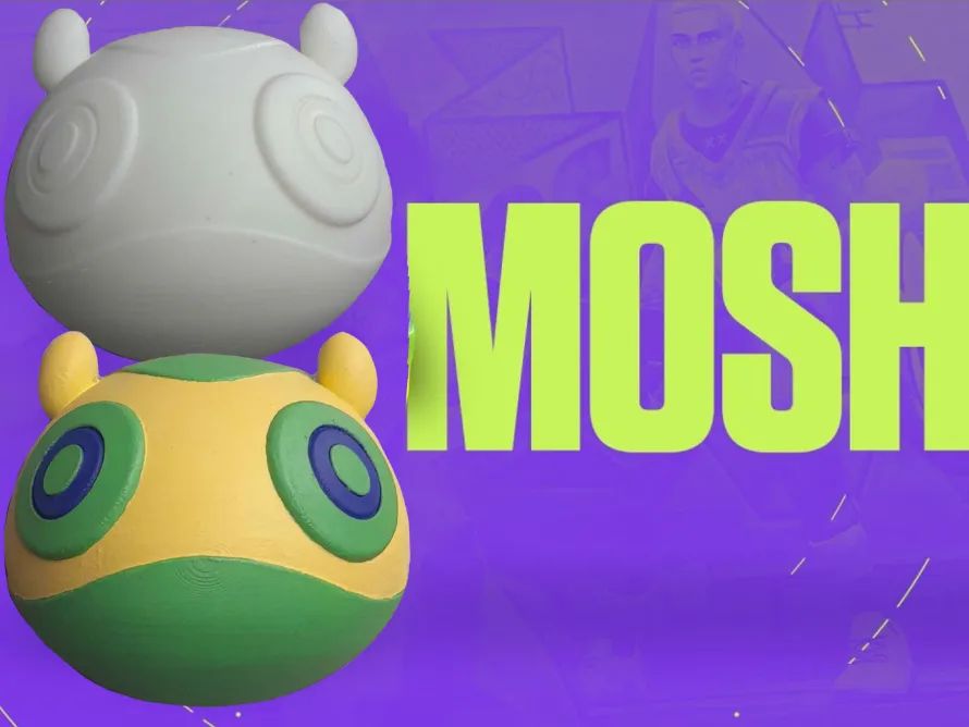 Personagem Gekko (Mosh) de Valorant