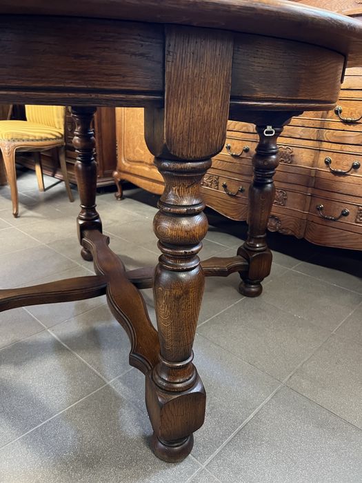 Dębowy stół okrągły/Rozkładany/Raty