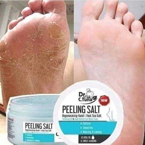 Peeling solny do dłoni i stóp dr tuna Farmasi