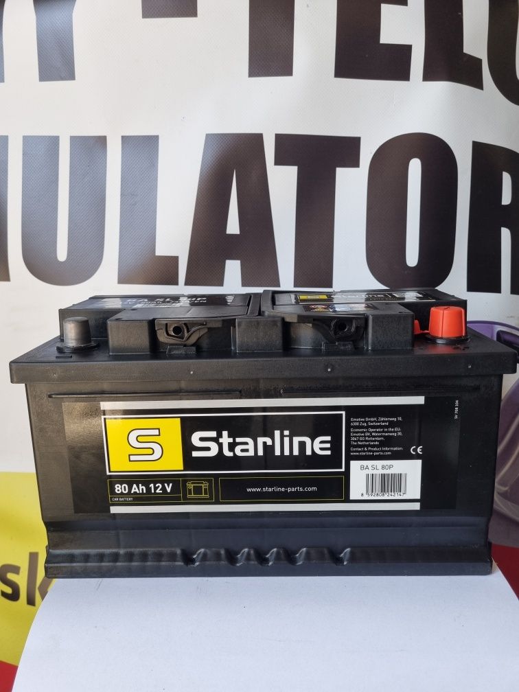 Akumulator Starline 80AH 740A